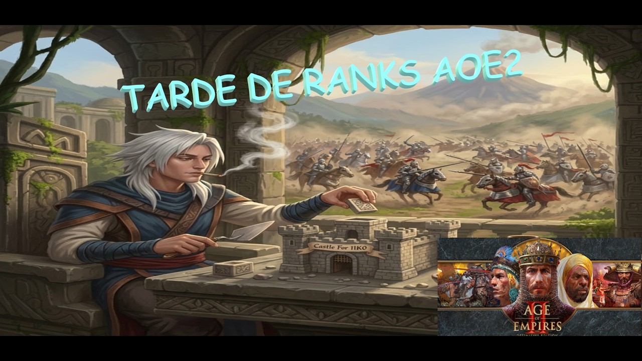 CASTILLO 11K0 VOY A POR TI (AOE2 RANKS) AtNight BENDY/NEW GAME/NEW CAMPAÑA?  #dashow !m #aoe2