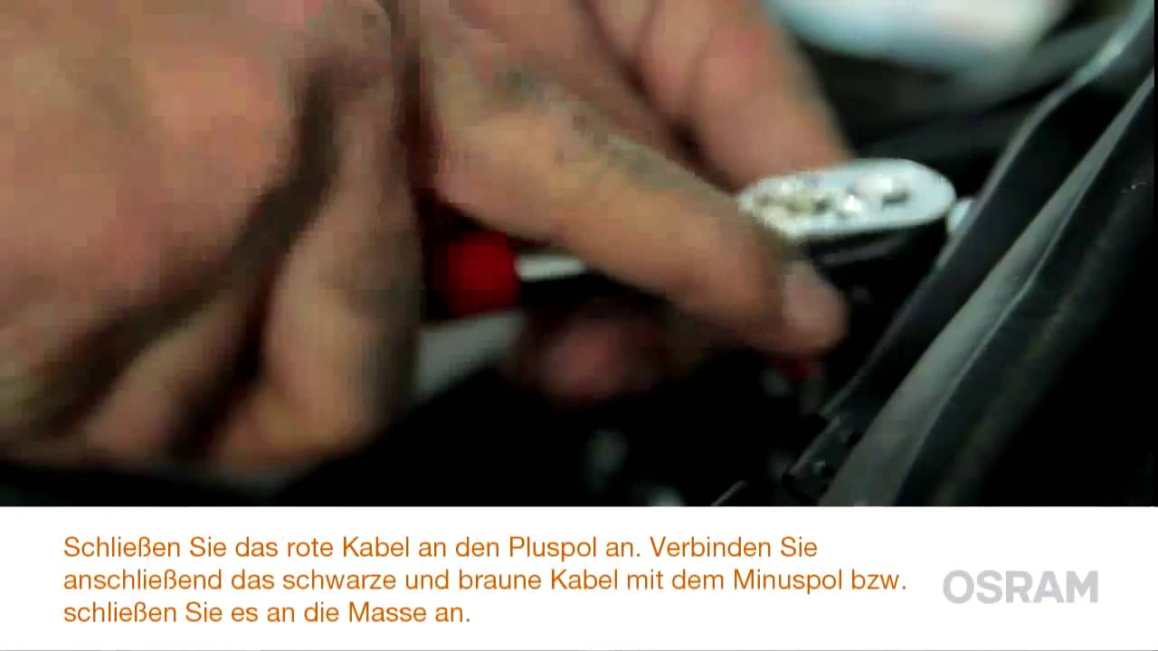 Установка DRL Osram LED FOG101