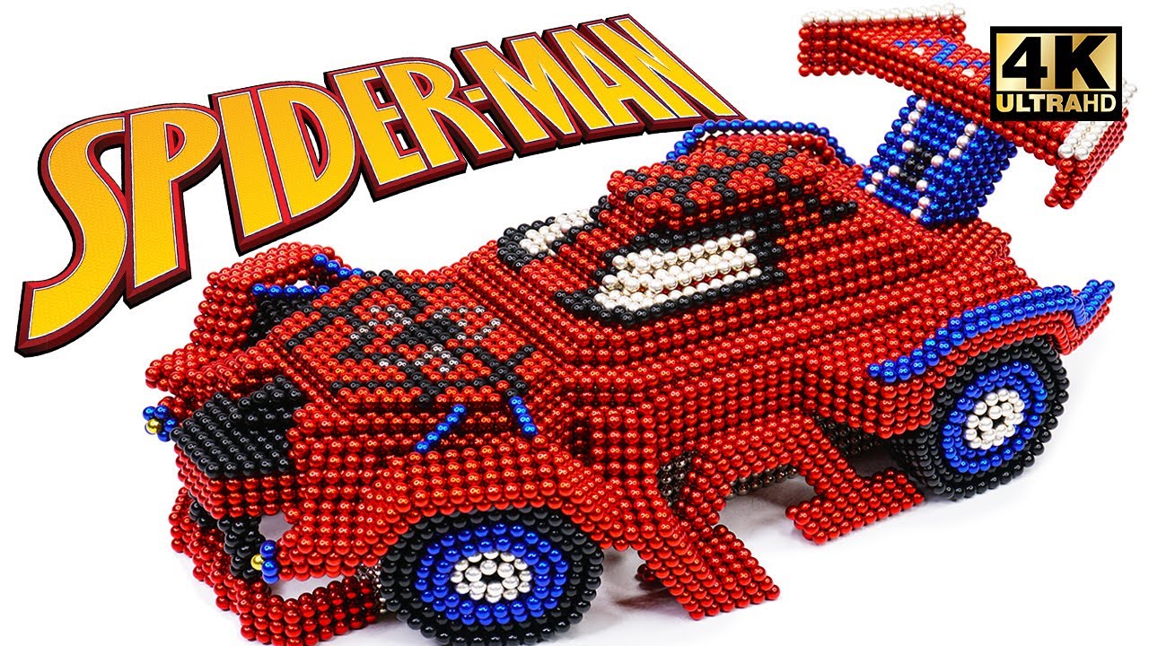 spiderman car set