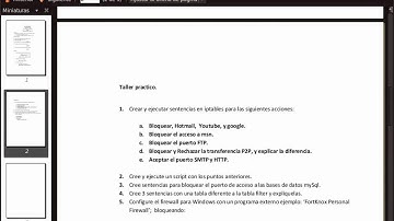 Practica Firewall "Iptables" parte 3