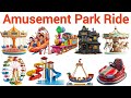 20 Amusement Park Ride For Kids Swing Roller Coaster Train Fun Learning Video For Toddler 