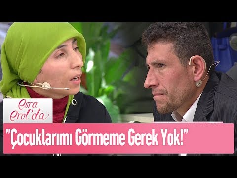 ''Çocuklarımı görmeme gerek yok!'' - Esra Erol'da 2 Aralık 2019