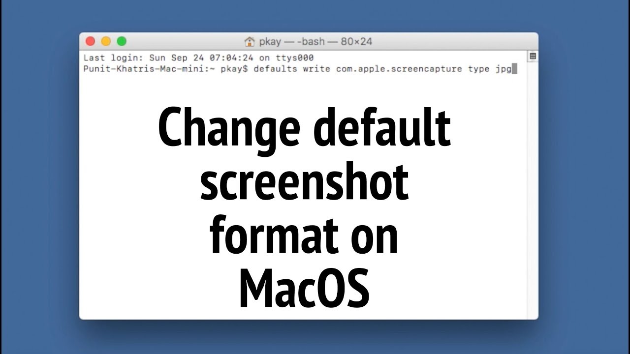 How to Save Screenshots as JPG on Mac? - iGeeksBlog