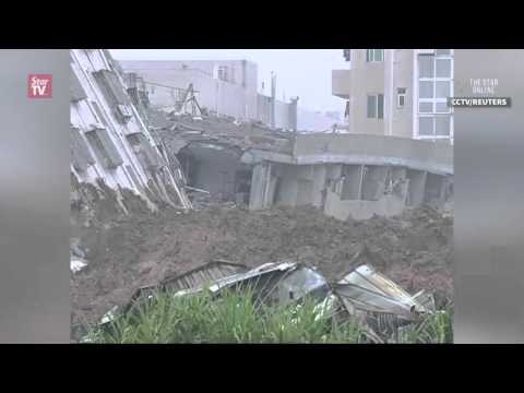 Several rescued and 22 missing in Shenzhen landslide