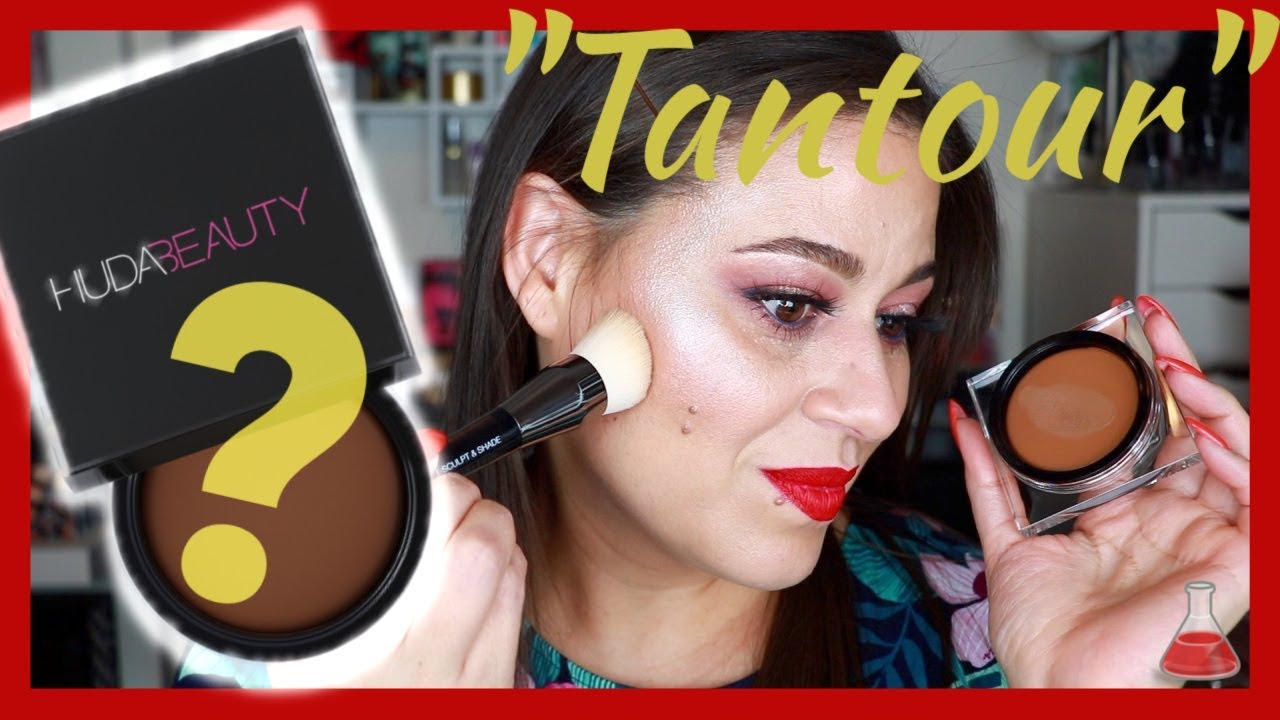 Huda Beauty Tantour Contour & Bronzer Cream | Review & Demo - YouTube