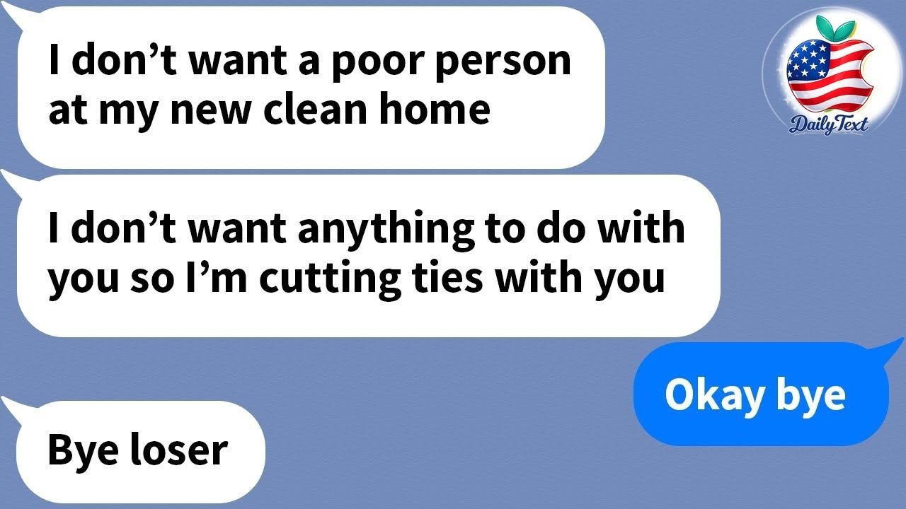 【Apple】 My sister-in-law didn’t invite just me to her housewarming party and declared cut-off