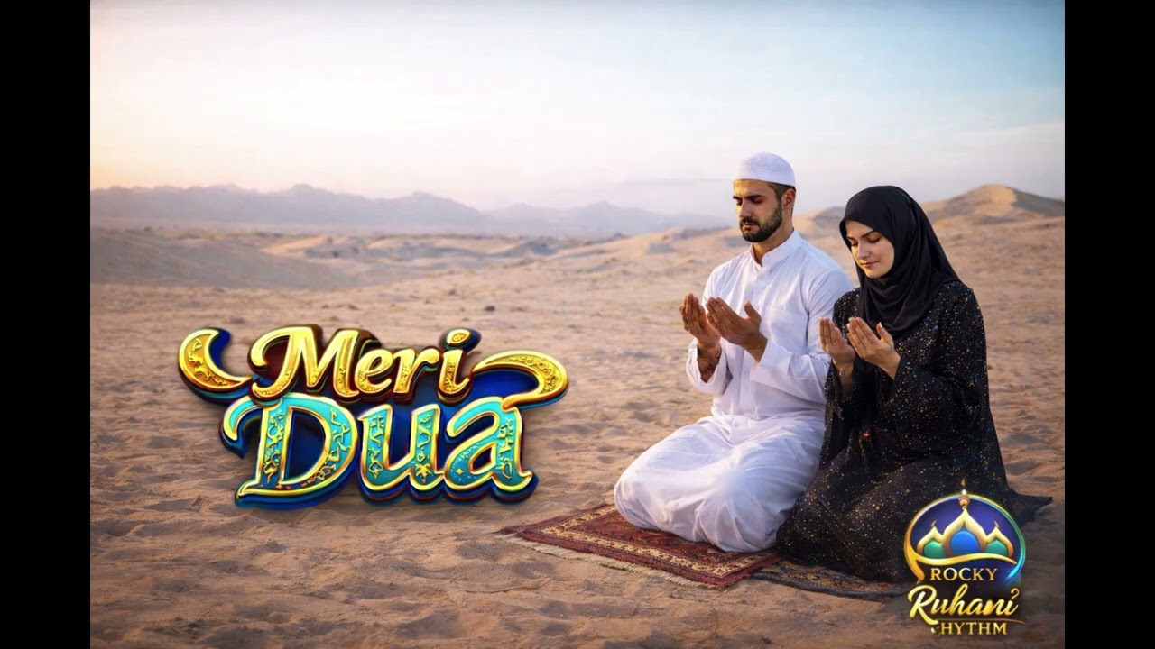 Meri Dua 🤲🤍 | Heart-Touching Urdu Dua 💞 | Soft & Relaxing 🌙✨ – Rocky Ruhani Rhythm