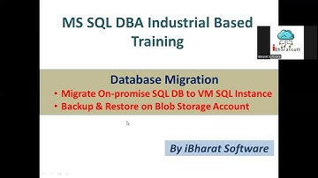 08. Backup and restore SQL Server to Azure Blob storage Container in Hindi #ibharatsoftware