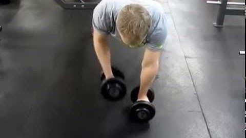 Dumbbell Renegade Row