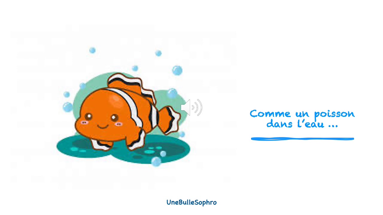 Comme Un Poisson Dans L Eau Synonyme Comme un poisson dans l'eau - Sophrologie enfants - Romans sur isère