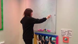 Tots Write Dance Scrimbling Train