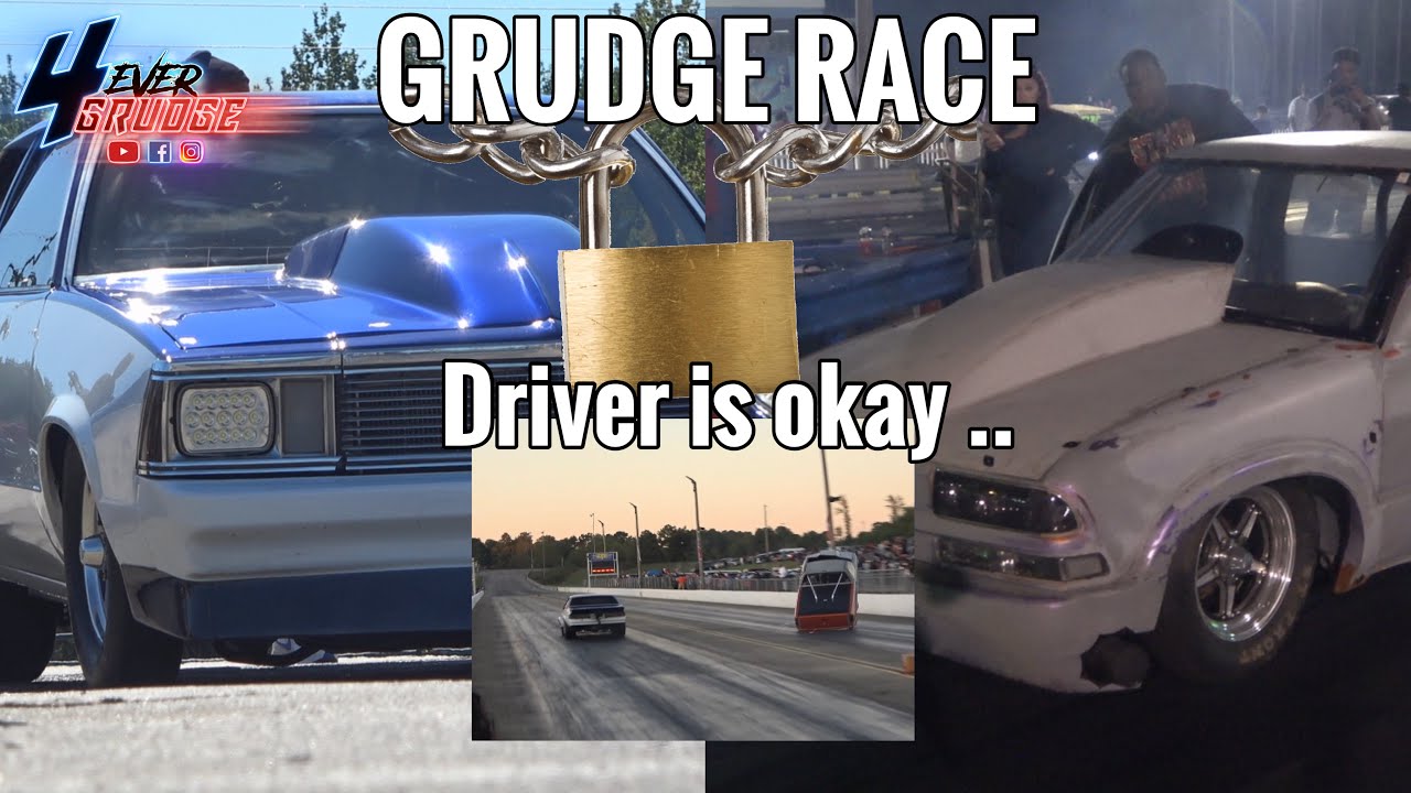 WILD GRUDGE RACE | PRETTY BOY BLUE MALIBU VS GARFIELD TRUCK !! TRUCK GOES UP AND HIT THE WALL !!!
