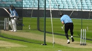 Virat Kohli batting against Mohammed Shami I Net session I File footage