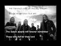 Heidevolk - Saksenland (Saxony) English & Dutch Lyrics