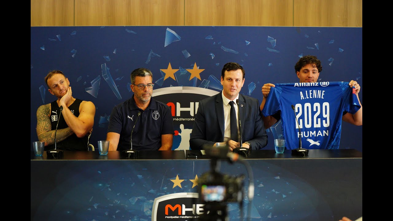 Conférence de rentrée 25-26 I Montpellier Handball