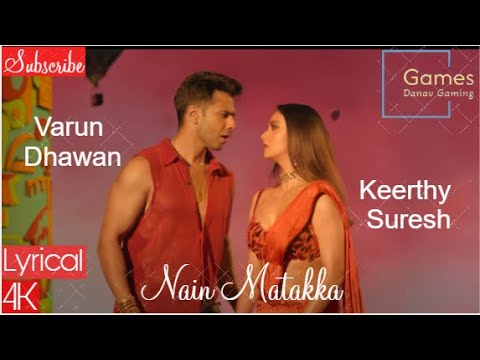 "Nain Matakka (Lyrical Video) | Baby John | Varun Dhawan, Keerthy Suresh, Diljit Dosanjh