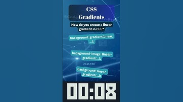 CSS Gradients Quiz: Crafting the Perfect Linear Gradient!
