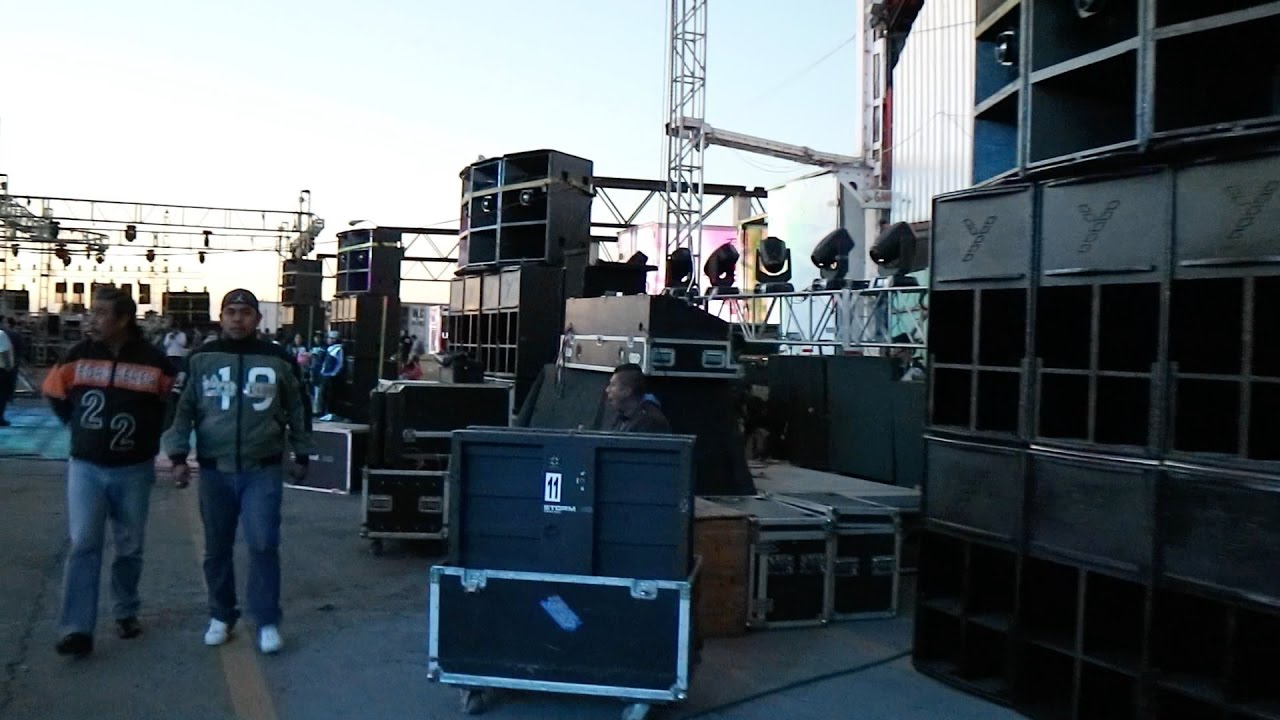 COMO INSTALARON  EQUIPO SONIDO LA CONGA, SONORAMICO, SENSACION CANEY, SAMURAI, PLAZA LOS GALLOS