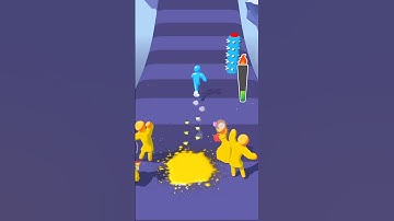 Splash Run 3D Epic Fun Race level 6 | mobile | New update #shorts #gameshorts #games #gaming