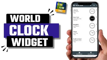 Best World Clock Widget App for Android