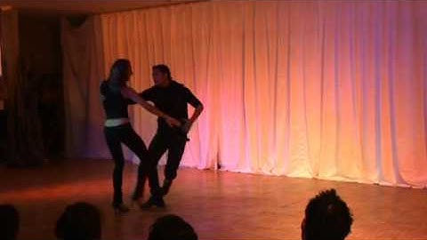 Dadhino and Suelen at Salsa and Zouk Beachfestival 2012