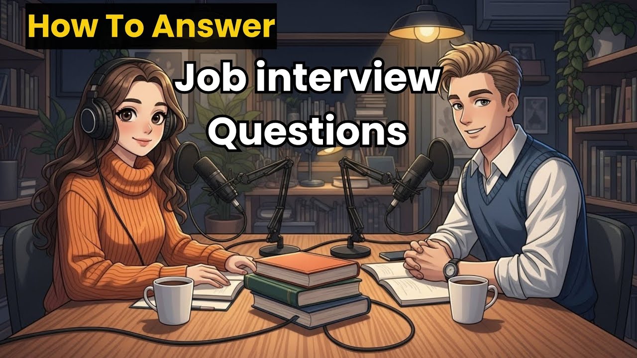 How to Answer Job Interview Questions in English | English Speaking Practice