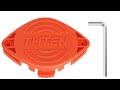 THTEN AF-100 Trimmer Blades Head Compatible with Black &amp; Decker