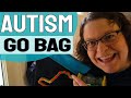 What's in our Autism GO BAG (Fidget Toy Bag)