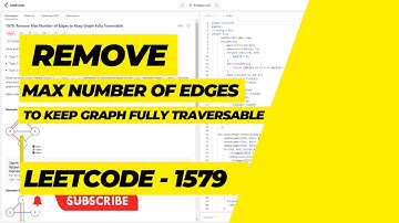 Remove Max Number of Edges to Keep Graph Fully Traversable | leetcode 1579 | C++
