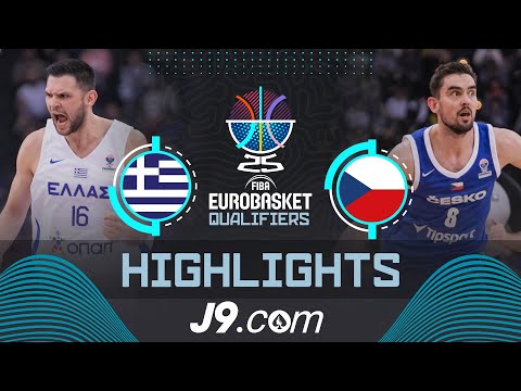 Greece 🇬🇷 vs Czechia 🇨🇿 | J9 Highlights | FIBA EuroBasket 2025 Qualifiers