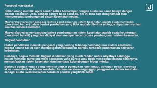 Artikel Kesehatan Jurnal Perbandingan Sistem Kesehatan Negara Maju Dengan Negara Berkembang