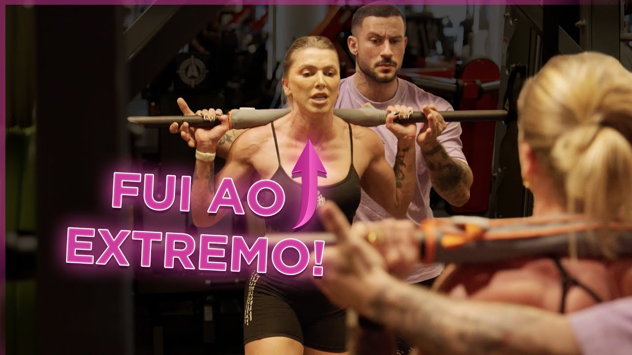ANGELA TREINOU COM 80KG NO BÚLGARO!