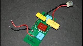 Misc Circuits: Bowden's Capacitive Discharge Ignition Circuit Demo 1
