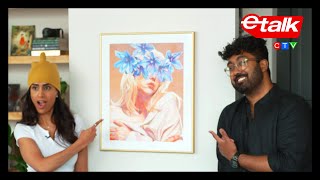 Nashid Chroma's Drake and The Weeknd paintings are blowing up on TikTok | Etalk