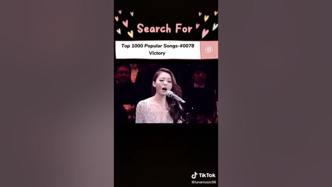 Song victory with tiktok