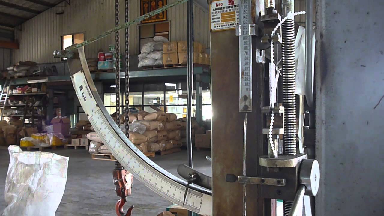 Tension Test for our plastic ball chain YouTube