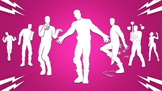 All Legendary Fortnite Dances &amp; Emotes! (Dancery, Challenge, Snapshot Swagger, Ambitions, Bad Guy)