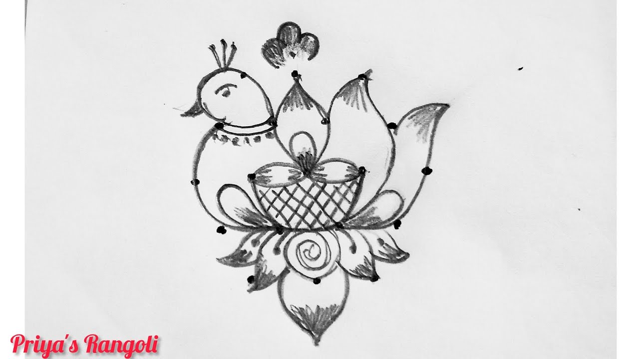 கார்த்திகை மாதம் முதல் நாள் போட அழகானகோலம்🌺#rangoli#kolam#easy#muggulu#art 