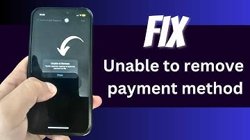 Unable To Remove Payment Method Because Active Subscription On Iphone