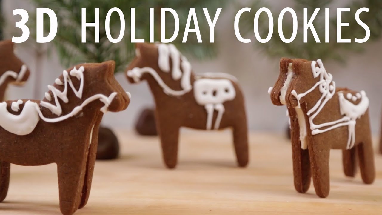 3D Holiday Cookies