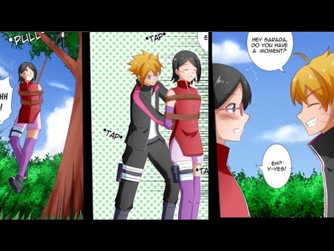 Doujinshi - Boruto and Sarada _ kidnaped (English Dub)  Comic (boruto naruto next generations)