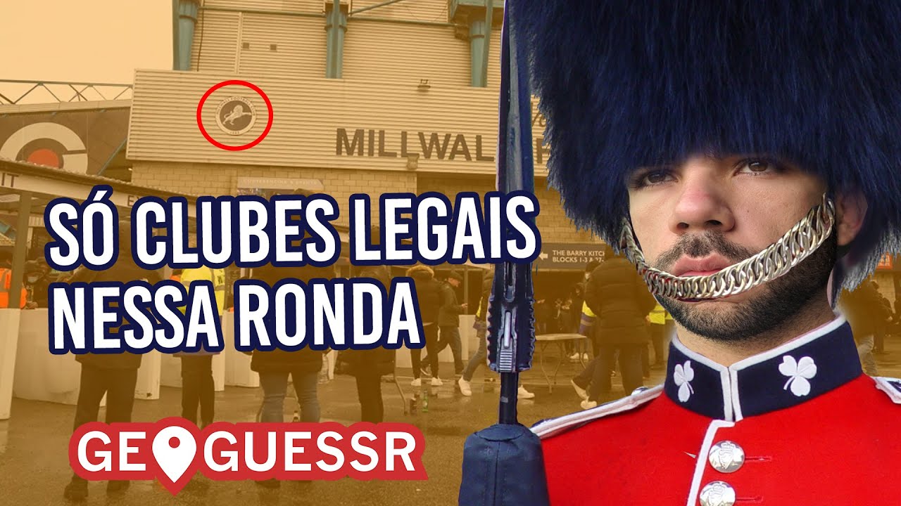 Estádios INGLESES no GEOGUESSR  #3 / Só clubes LEGAIS nessa ronda