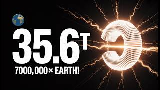 Athlete Statistics 700,000× Stronger Than Earth?! The 35.6 Tesla Magnet Breakthrough ⚡