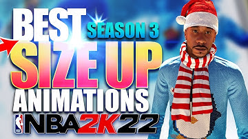 BEST SIZE UP 2k22 | BEST DRIBBLE MOVES 2K22 SEASON 3