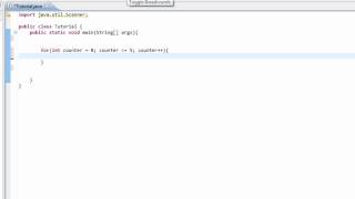 Intro to Java Programming 14 - For Loop