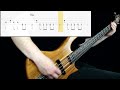 Fastball - The Way (Bass Cover) (Play Along Tabs In Video)