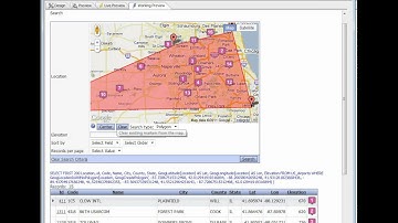 V11 Search Part - Geography Searches - Google Maps - Show Search Results on Screen 2