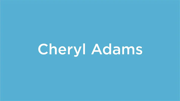 Cheryl Adams | The Stonewall Oral History Project