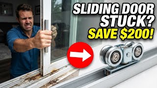 #1 Sliding Door Stuck? Fix It Fast & Save $200!