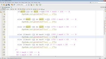 24 Nested if statement in java | الجملة الشرطية المتداخلة في لغة جافا
